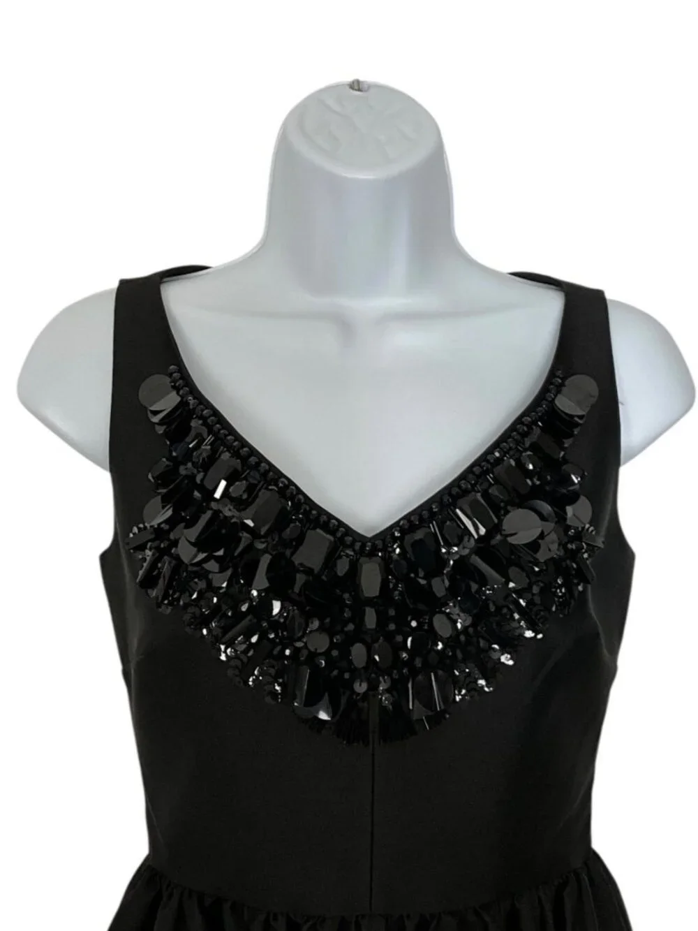 Kate Spade Embellished Cupcake Dress 0 Black Mini